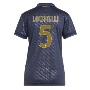 Juventus Manuel Locatelli #5 Tredje Tröja Dam 2024-25 Kortärmad